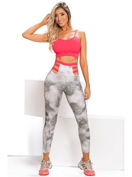 Conjuntos Con Leggins Atléticos Pretina Alta