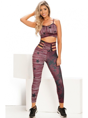 Conjuntos Con Leggins Atléticos Pretina Alta