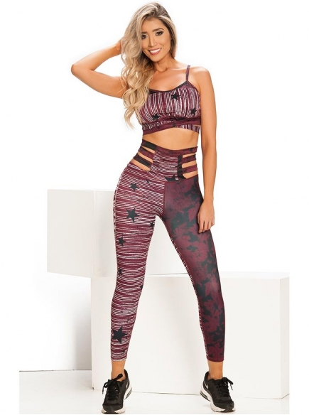 Conjuntos Con Leggins Atléticos Pretina Alta