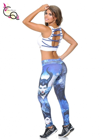 Outfit Con Leggings De Gimnasio Blanco