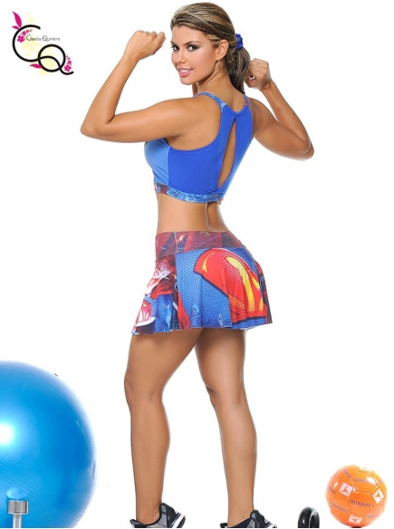 Set Falda De Gimnasio y Top