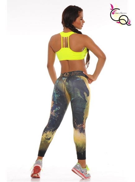 Ropa De Mujer Para El Gym Amarillo