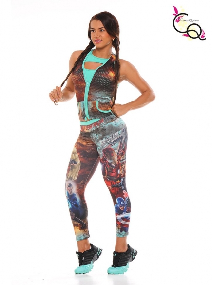 Ropa De Gimnasio Para Mujer Verde Jade