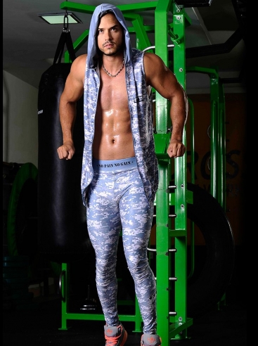 Mens Camouflage Leggings 