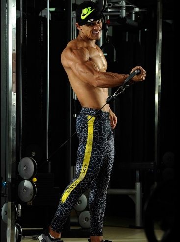 Indumentaria De Entrenamiento Para Hombre Amarillo