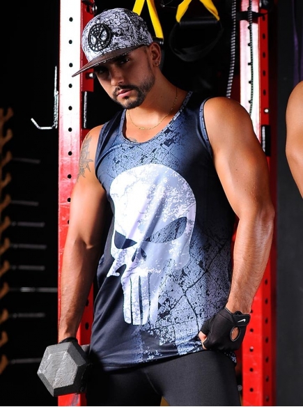 Camiseta Sin Mangas Para Hombre