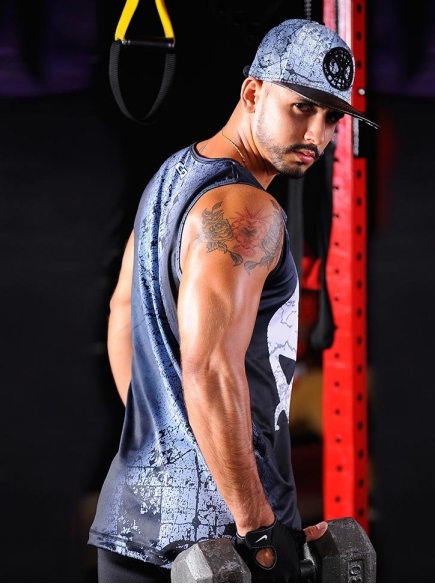 Camiseta Sin Mangas Para Hombre