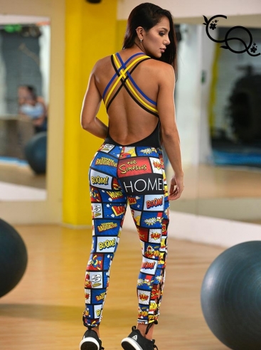One Piece Workout Jumpsuit