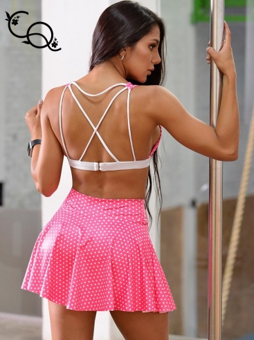 Tops Y Faldas Para Ejercicio Rosa
