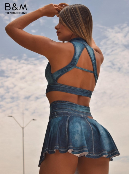 Fitness Skirt Outfit 792