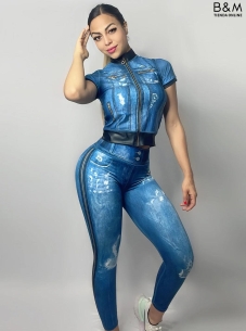 Conjunto Denim Style