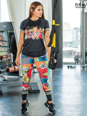 Shirt And Leggings Outfit 802